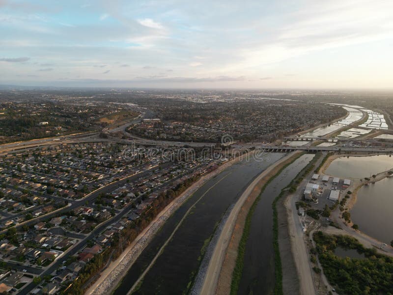Aerial view of Anaheim Hills