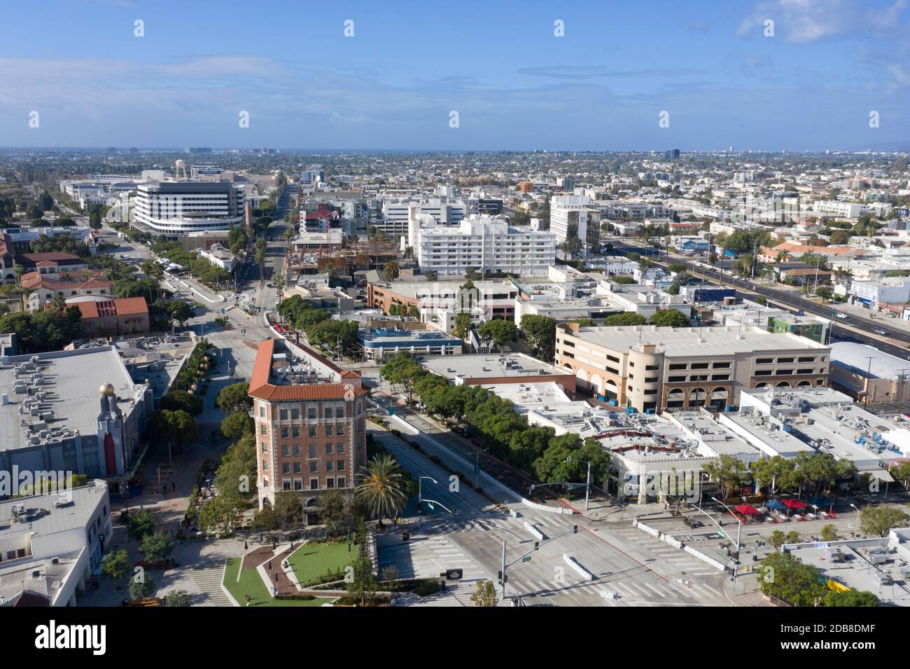 Aerial view of Culver City