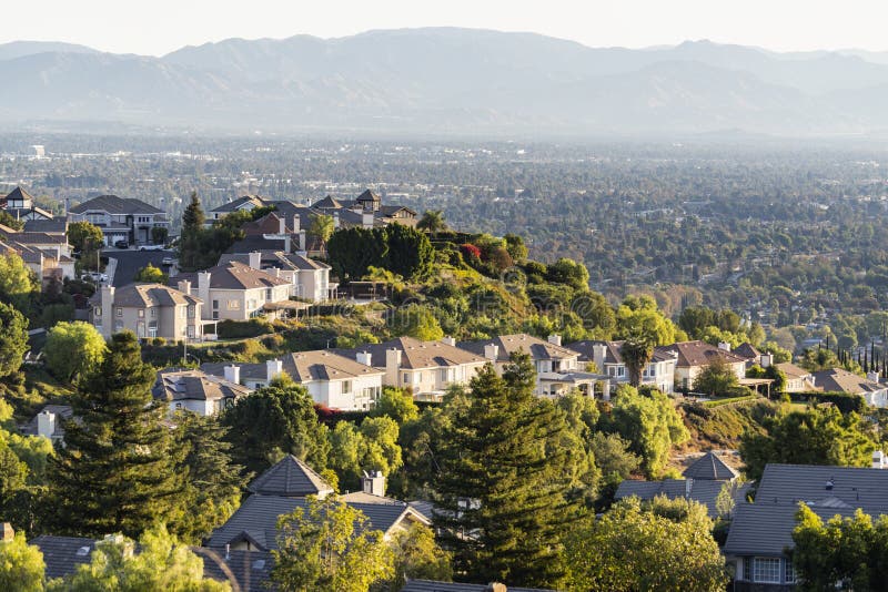 Aerial view of West Hills